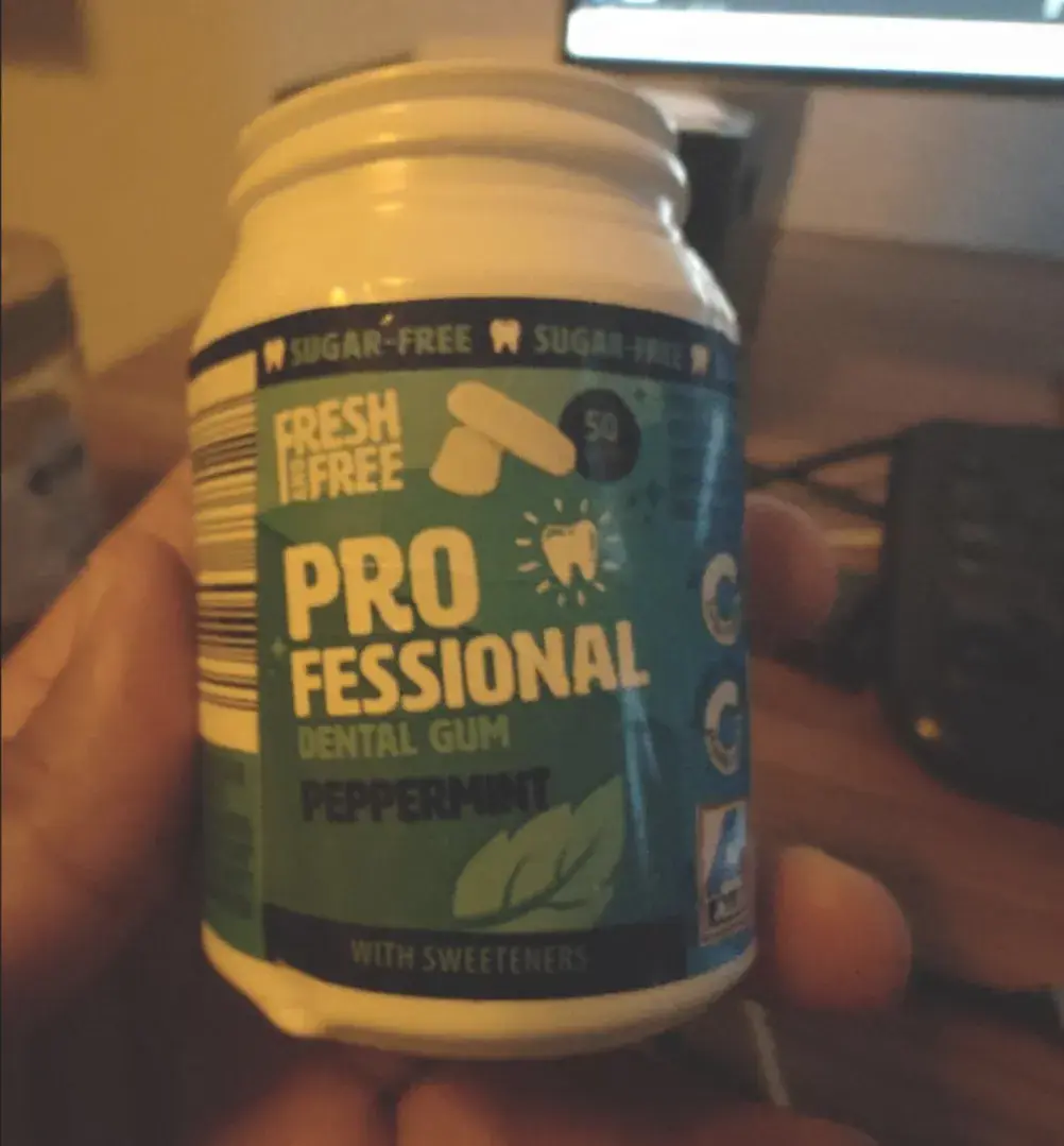 Fresh & Free PRO FESSIONAL Dental Gum Peppermint, 50 Stk.